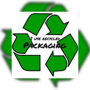 I use recycled packaging